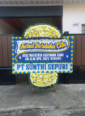 Papan Bunga Duka di Ngenang